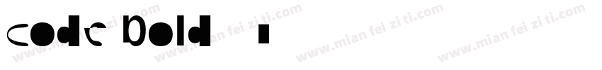 code bold字体字体转换